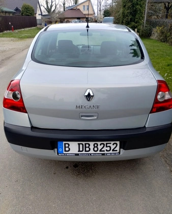Renault Megane cena 8999 przebieg: 103000, rok produkcji 2003 z Koszalin małe 56